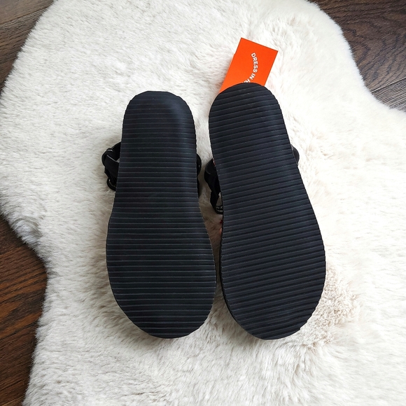 Farm Rio x Anthropologie Beaded Fringe Rainbow Tube Strappy Sandal - Picture 11 of 12